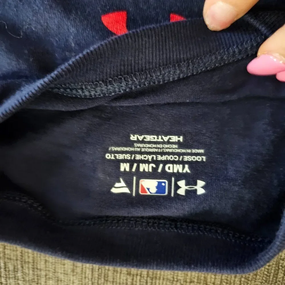 Under Armour Boston Heatgear Baseball Red Sox T-Shirt and Shorts 2 Piece Set
